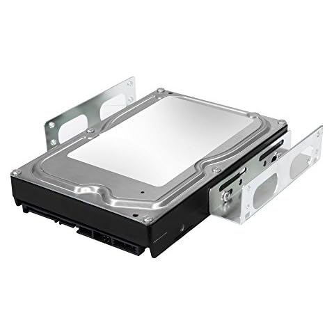 Kingwin SSD Hard Drive Mounting Kit Internal, Convert Any 3.5” Solid State Drive / HDD Into One 5.25 Inch Drive Bay. Mounting Screws Included, Quick and Easy Installation [HDM-229] Cover