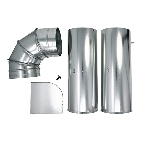 EvertechPRO Replacement for GE WE25X10015 1032658 Dryer Side Vent Kit Fits LG Side Vent Kit for Dryer Fits LG Dryer Vent Replacement Fits LG Dryer Side Vent Kit and Fits LG 3911EZ9131X 383EEL9001B