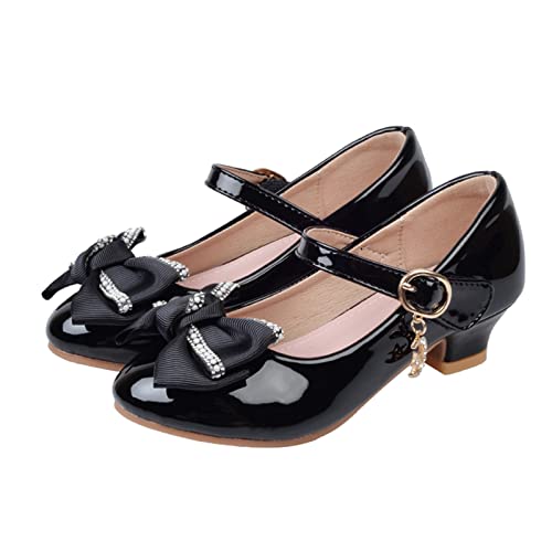 Baby Girl Bowknot Princess Shoes Soft Sole Wedding Mary Jane Shoes Single Shoes Dance Shoes Dress Shoes for Toddlers2