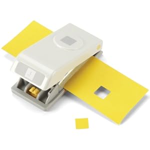 EK Success 54-10055 1/2 Zoll Vierkantstanzer Mehrfarbig