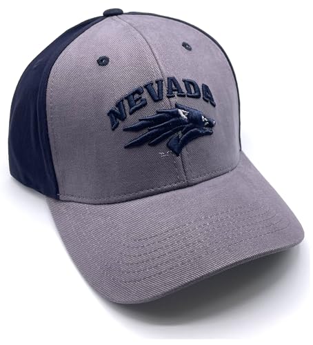 Gorra ajustable bordada oficial Universidad Nevada miniatura 1