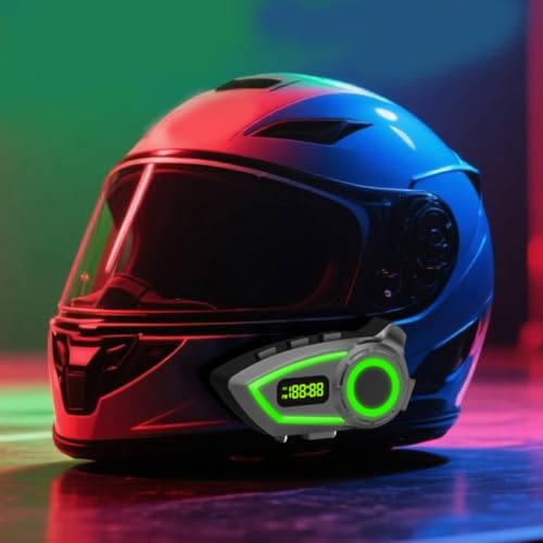 Casco auricular Bluetooth con cancelación de ruido para moto Cocoarm IP65 5