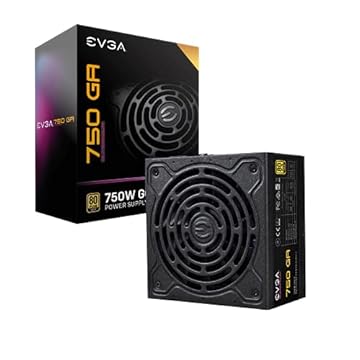 Fonte de Alimentação EVGA SuperNOVA 750 GA, 80 Plus Ouro 750W, Modular, Eco Mode, 10 Anos de...