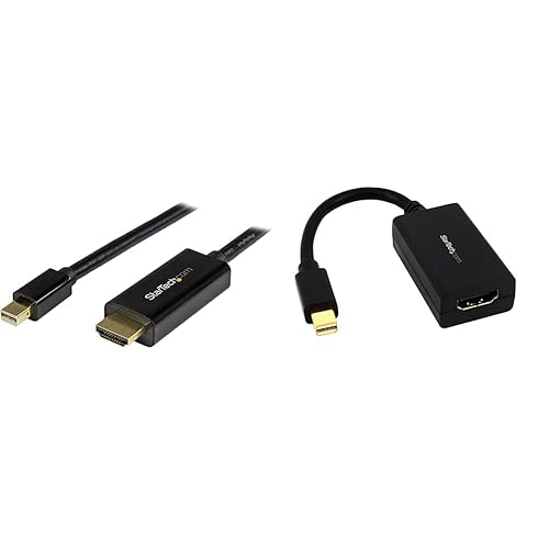 Miniatura 10 de StarTech. com Cable Mini DisplayPort a HDMI de 10 pies (9.8 ft) - Video 4K 30Hz - Cable adaptador mDP a HDMI - Mini DP o Thunderbolt 12 MacPC a HDMI