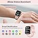 Fitpolo Smart Watches for Women Android iPhone, 1.8'' Women Smartwatch with Alexa Built-in, Bluetooth Calls, IP68 Waterproof, 7 Days Battery, Heart Rate/Sleep/SpO2 Monitor, 110 Sports Mode
