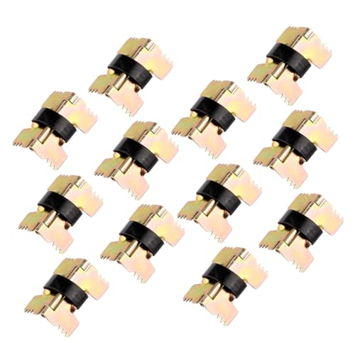 Uonlytech 50pièces Lot De Charnières à Ressort Pour Boîte à Bijoux Mini Charnières Métalliques Fournitures De Bricolage