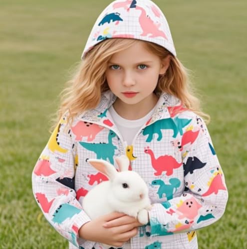 Image of TUIJI Toddler Jacket Hooded Trench Lightweight Windbreaker