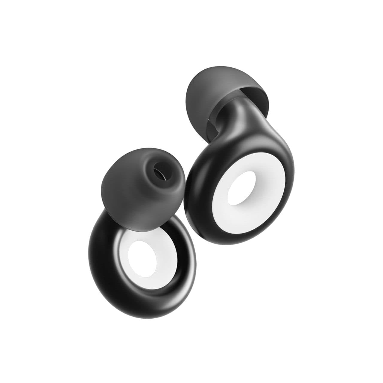 Reusable Silicone Ear Plugs for Sleeping Noise Reduction, Ring Design Earplugs with 8 Interchangeable Ear Tips, 25 dB Hearing Protection for Sleep, Snoring, Travel, Concerts, Study, Work & Daily Use-picture-53