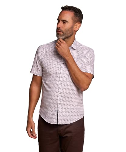 Camisa de manga corta de algodón premium que evita el calor con estilo