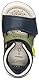 Geox Baby-Jungen B ZAPITO Boy Sandal, Pistachio/Navy, 24 EU
