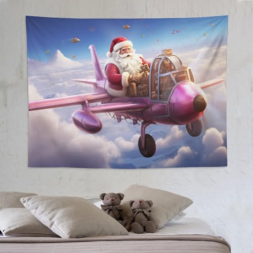 Tapisserie murale avion pour décorer une chambre à coucher voyage