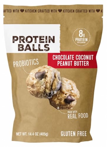 Chocolate Coconut Peanut Butter Protein Balls (14.4 oz.) Gluten-Free Snack