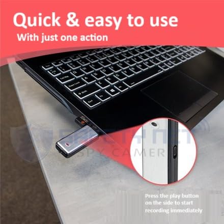 Image of SAFETYNET Mini USB HD Voice Recorder Pendrive, Clear Audio Sound Recording Pen Drive, Audio Recording Device with Inbuilt 8GB Memory for Home, Office, Meetings