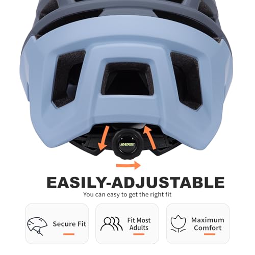 Casco de bicicleta de montaña ajustable para hombre y mujer 6