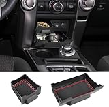 Xomzema Upgrade 2PCS Center Console Storage Drawer for Toyota 4Runner 5th Gen 2014-2022 2023 2024,Front-Mounted Cubbies Organizer Extra Storage Box Center Center Organizer Interior Accessories