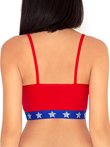 Image of Fruit of the Loom Women's Spaghetti Strap Cotton Sports Bra - All-Day Comfort & Easy Movement