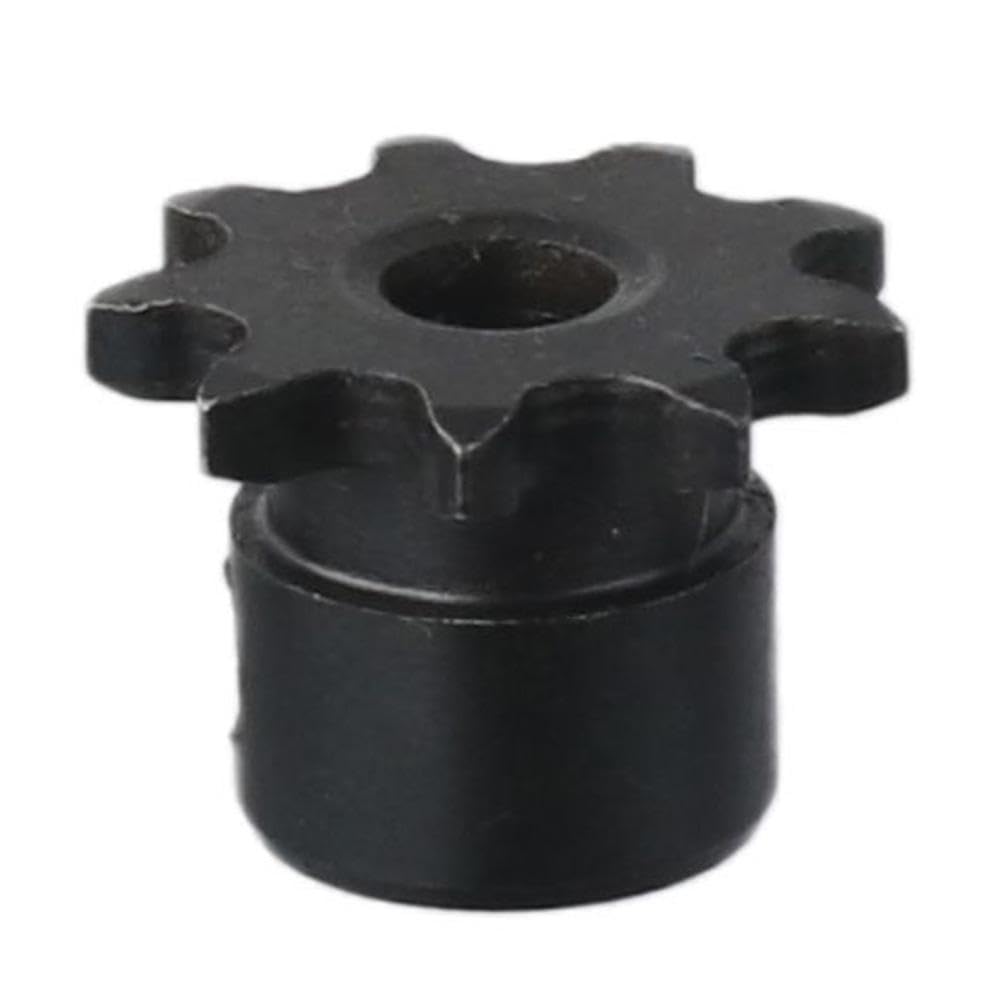 SHUATI Roller Chain Sprockets,9 Tooth Roller Sprocket?Carbon Steel with Set Screws,Durable 25 Chain B Type Hardened Teeth(Inner Aperture 6mm)