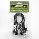 Rod-Runner Bungee Cords | Set of 5 Bungee Straps Fishing Rod Racks