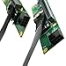 Sintech PCI-e 4.0 16X to 2 Ports PCIe 8X/16X Expansion Card,PCIe Bifurcation x16 to x8x8 Split Card with SlimSAS 8I Cable 60cm