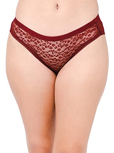 Image of Women Bikini Maroon Panty (Elpmaml1022-P) | ELGANTE ELPMAML1022-P