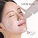 CANDORLOV CDL Low Molecular Collagen Face Lifting Mask - Glowing, Firming & Deep Hydrating Korean Hydrogel Sheet Mask for Glass Skin Elasticity, Phyto PDRN Anti-Aging Skincare (10 Sheets)
