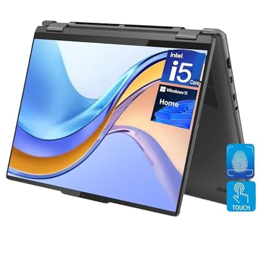 Lenovo Yoga 7i 16" WUXGA 2 in 1 Touchscreen Laptop, Intel i5-1335U 10-Core Processor, 16GB RAM 512GB SSD, Fingerprint Reader, Backlit Keyboard, Webcam, Bluetooth, Windows 11 Home, Grey