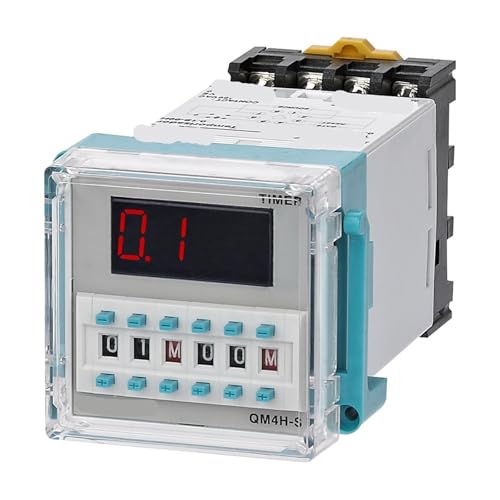 Relais temporisé numérique QM4H DH48S pour automatismes industriels