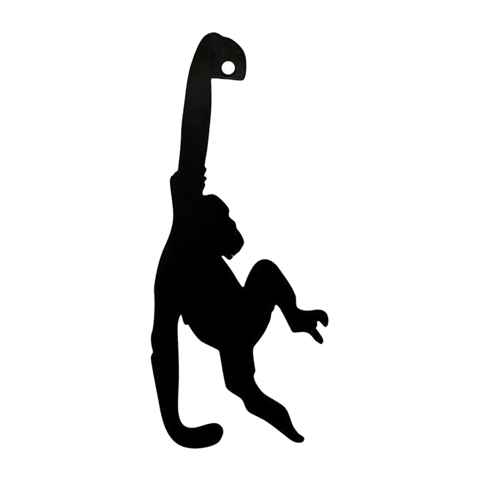 GralaraGralara Banana Hanger, Under Cabinet Hook, Creative Multipurpose Storage Rack Banana Hooks Monkey Key Holder for Bathrooms, Cabinets, Medals Belts