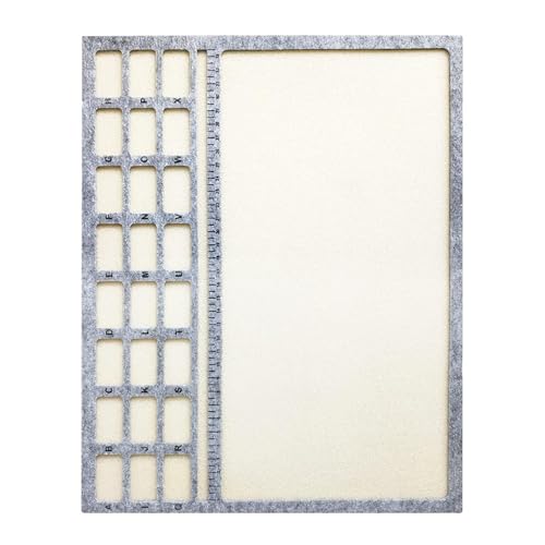 Tapis de flocage pour perles pour stopper les billes qui roulent durant la création