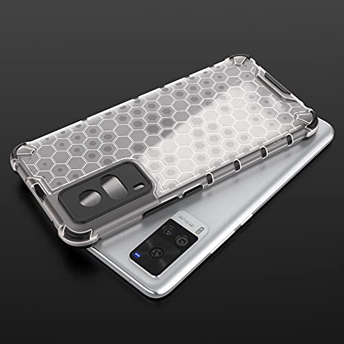 Image of Glasgow | for Vivo X60 Stylish Look Pattern Back Case Cover for Vivo X60 - Transparent