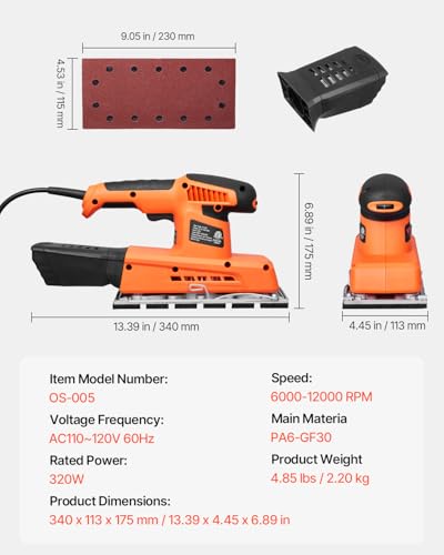 VEVOR Sheet Sander