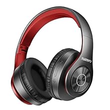 Impressive Sound And Voice command: Tuinyo TP18 headphones deliver High Fidelity stereo sound which results from a 40mm neodymium driver and Ear cushion design – both combining to provide superior immersive HIFI sound quality and a well-closed enviro...