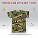 Rothco Kids Camo T-Shirt – Comfortable Outdoor Camouflage Short Sleeve Crew Neck Tee Shirt, Sky Blue Camo, XL