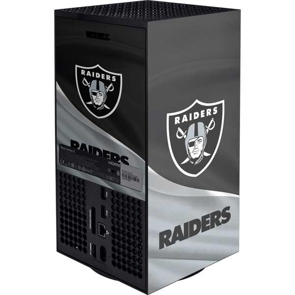 Skinit Decal Gaming Skin Compatible with Xbox Series X Console - Officially Licensed NFL Las Vegas Raiders Design