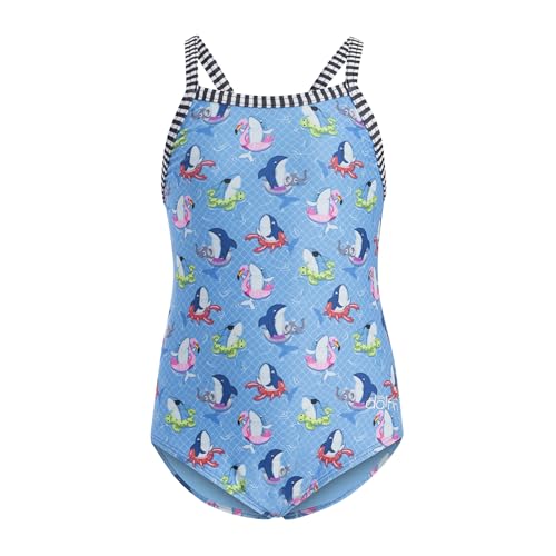 Image of Dolfin Little Girls One Piece Swimsuit for Little Girls and Toddlers