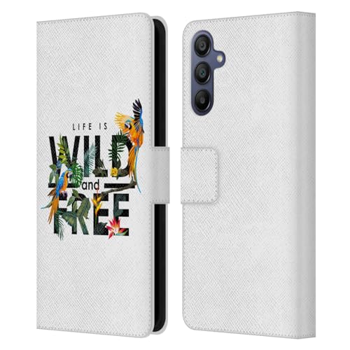 Funda para Samsung Galaxy A15 con tarjetero y soporte de vídeo integrado