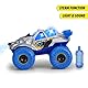 Dickie Toys - Arctic Ice Monster Auto (25 cm) - großer Monstertruck ab 3 Jahre mit Dampf-Funktion & Gummireifen, Spielzeugauto für Kinder mit Freilauf, Licht & Sound, inkl. Batterien