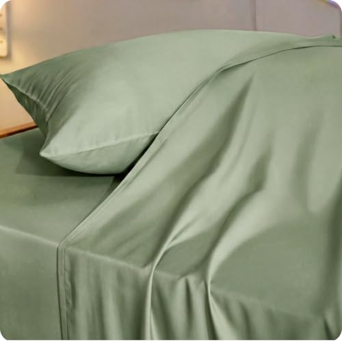 Image of Bedsure PureWoven 100% Rayon Derived from Bamboo, Twin XL Sheets, 3 Pieces