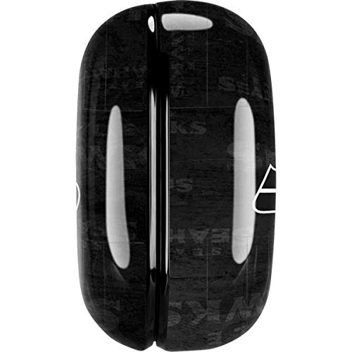 Skinit Decal Audio Skin Compatible with Samsung Galaxy Buds Pro - Officially Licensed NFL Seattle Seahawks Black & White Design