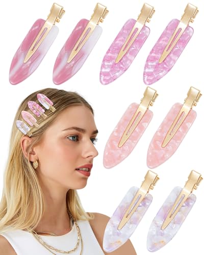 Mesovor 8 pinzas para cabello sin marca y sin pliegues miniatura 1