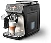 Philips Serie 5400 Kaffeevollautomat - LatteGo, 12 Getränke, Milchaufschäumer, Touchscreen, 4 Profile, Chrom-Finish (EP5447/90)