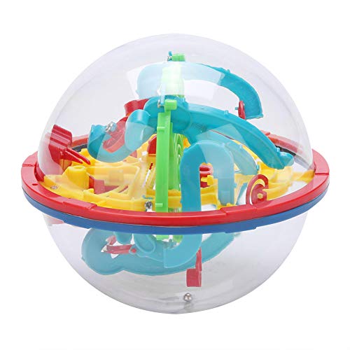 3D Labyrinthe Ball Puzzle Jouets Labyrinthe Spherical Jeu Space Training Imagination Education Casse-têtes 100 Défi Obstacles pour Enfants