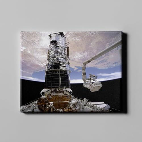 Télescope Hubble décoration murale XL pour passionné espace