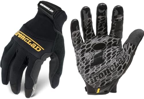 Ironclad Box Handler Work Gloves BHG, Extreme Grip, Performance F...