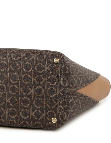 Bolso Tote con Cierre de Cadena Calvin Klein miniatura 7