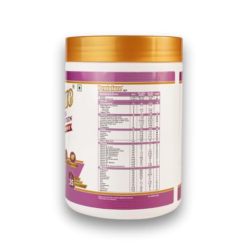 Image of PentaSure HP Whey Protein Powder | Chocolate Flavor - 400g | High Fiber Nutritional Supplement Drink | 45g Protein per 100g | Supports Muscle Strength, Recovery & Energy