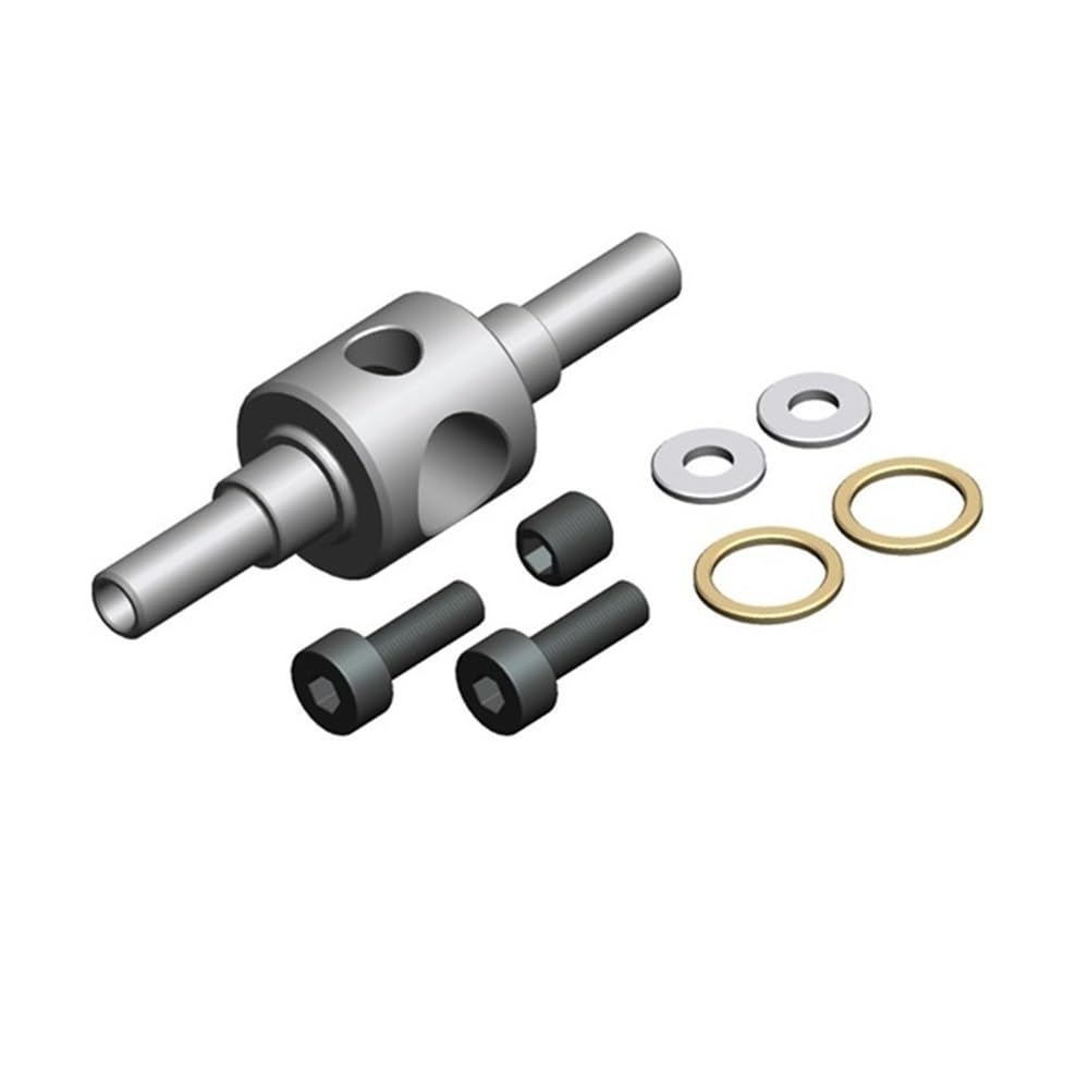 Juego de soportes de rotor de cola M2.0 en metal negro premium R42-056