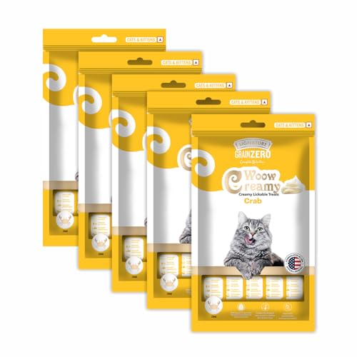 Grain Zero Creamy Lickable Treats Crab Combo (5 * 75g) 375g (B0CQ4LCYSB) Amazon Price History, Amazon Price Tracker