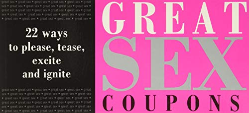 Great Sex Coupons: Add Some Fun to the Bedroom (Bachelorette or Bridal Shower Gifts for Brides, Anniversary or Honeymoon Gifts for Couple)