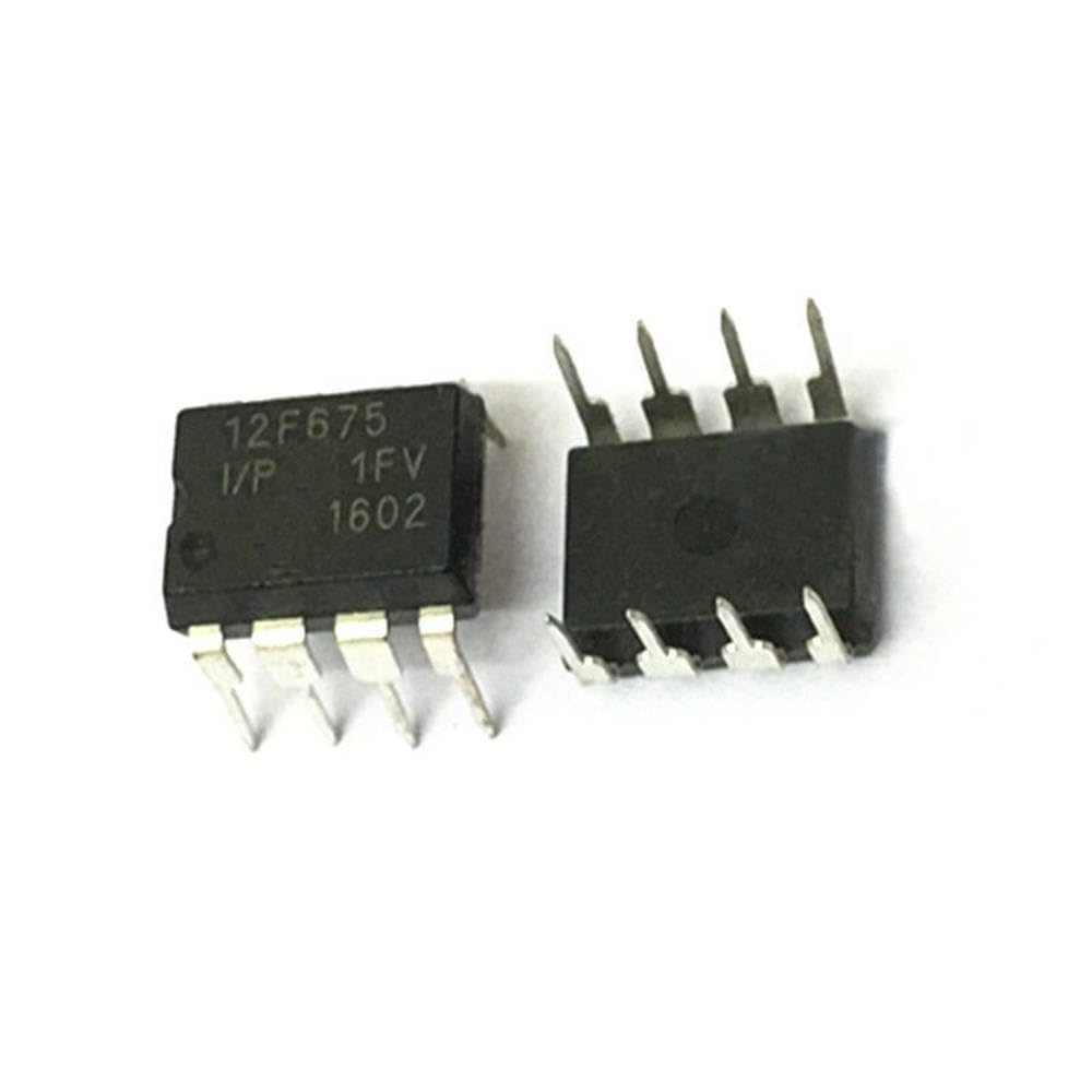2pcs/lot PIC12F675-I/P 12F675 PIC12F675 DIP-8 Microcore Controller